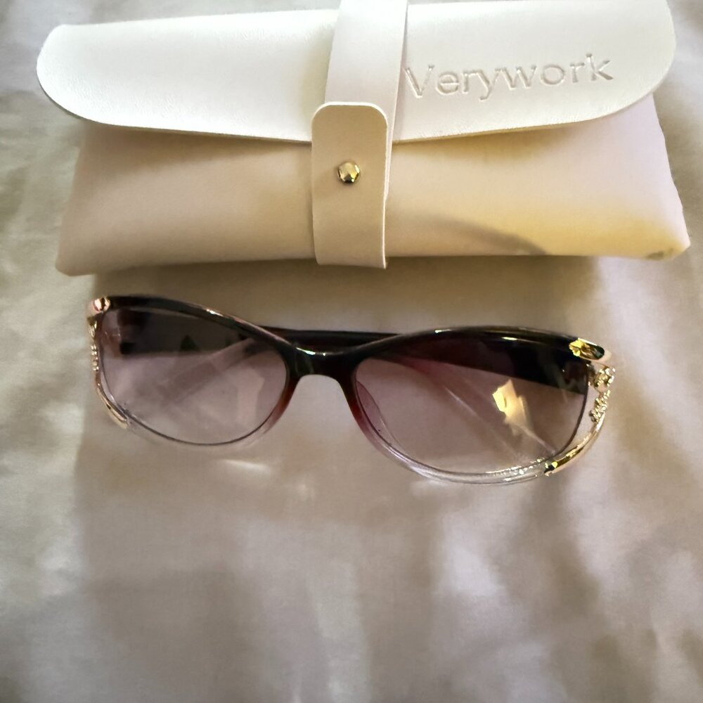 Verywork Women's Fashion Glasses Stylish Oval Frame Brand New